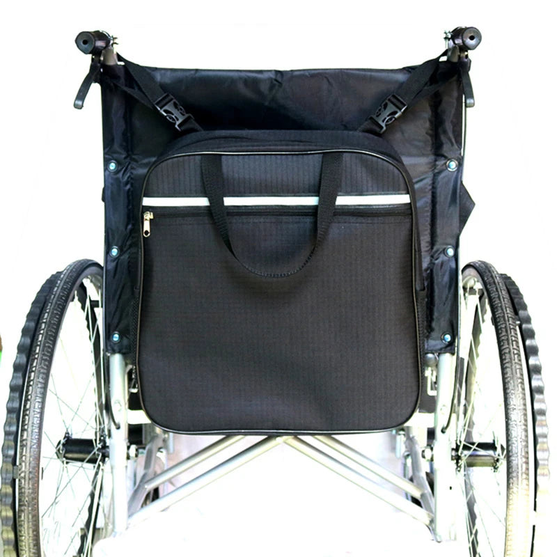 Wheelchair Bag Shopping Mobility Storage Holdall Handle Scooter Walker Frame Storage Handbags Black