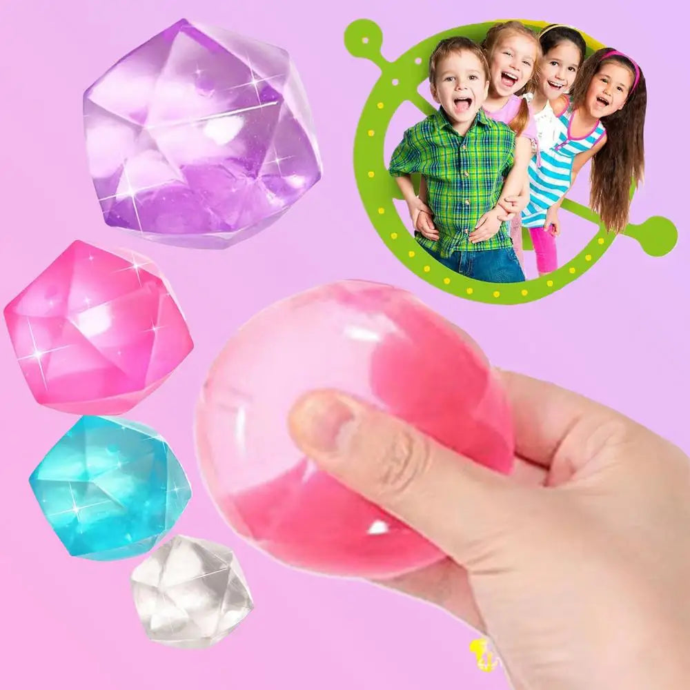 Squeeze Toys Squeezy Antistress Toy Balls Stretchy Cube Fun Squeeze Stress Relief Toys Hand Grip Pressure Toys For Relaxation