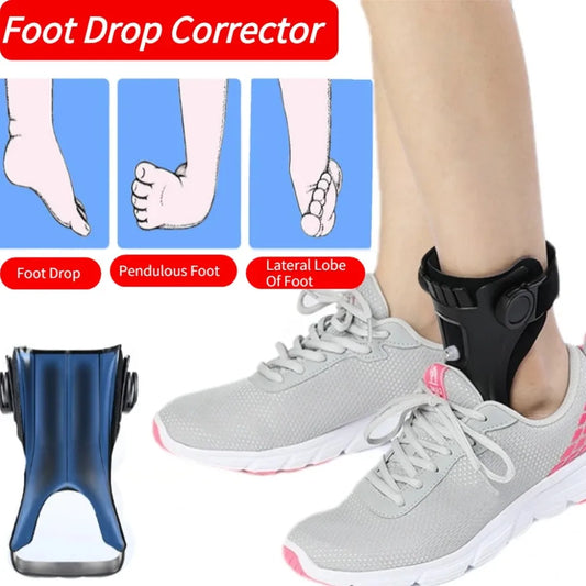 Foot Inside and Outside Turn Foots Droop Corrector Stroke Hemiplegia Rehabilitation Ankle Supports Corrector Can Walk with Shoes