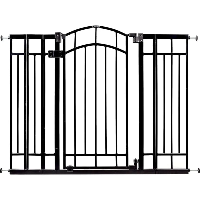 Multi-Use Decorative Extra Tall Safety Pet and Baby Gate, 28.5'-48' Wide, 36' Tall,Pressure or Hardware Mountednstall on Wall