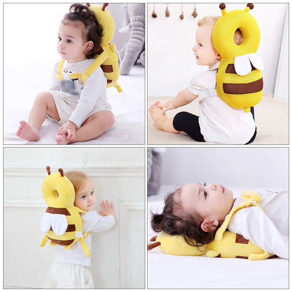 Child Sleep Safety Anti-fall and Baby Back Pack Backpack for Kids Protector Breathable Infant Gift Cushion Polyester