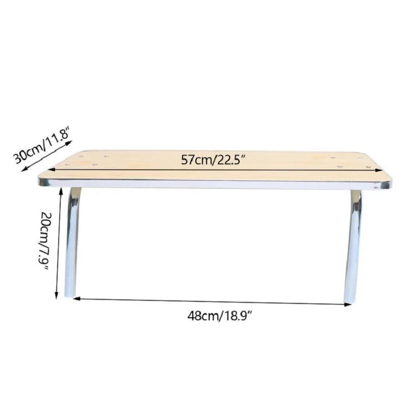 Removable Wooden Wheelchair Detachable Tray  Accessory for Eating, Writing, Laptop, Desk, Recreation