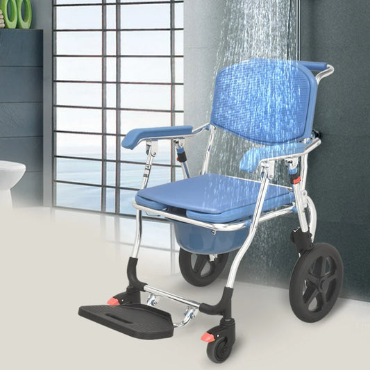 Reinforced Pulley Portable Bathing Chair Disability Friendly Elderly Bath Chair Handicapped Toilet Lift for Enhanced Safety