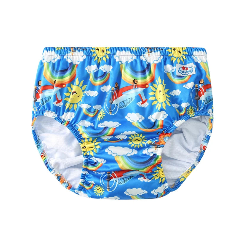 5PCS Juvenile Swimming Diapers Waterproof Teen Nappy Dolescent Pool Diapers Swimming For Special Need 6-15 Years Male Female ADJ