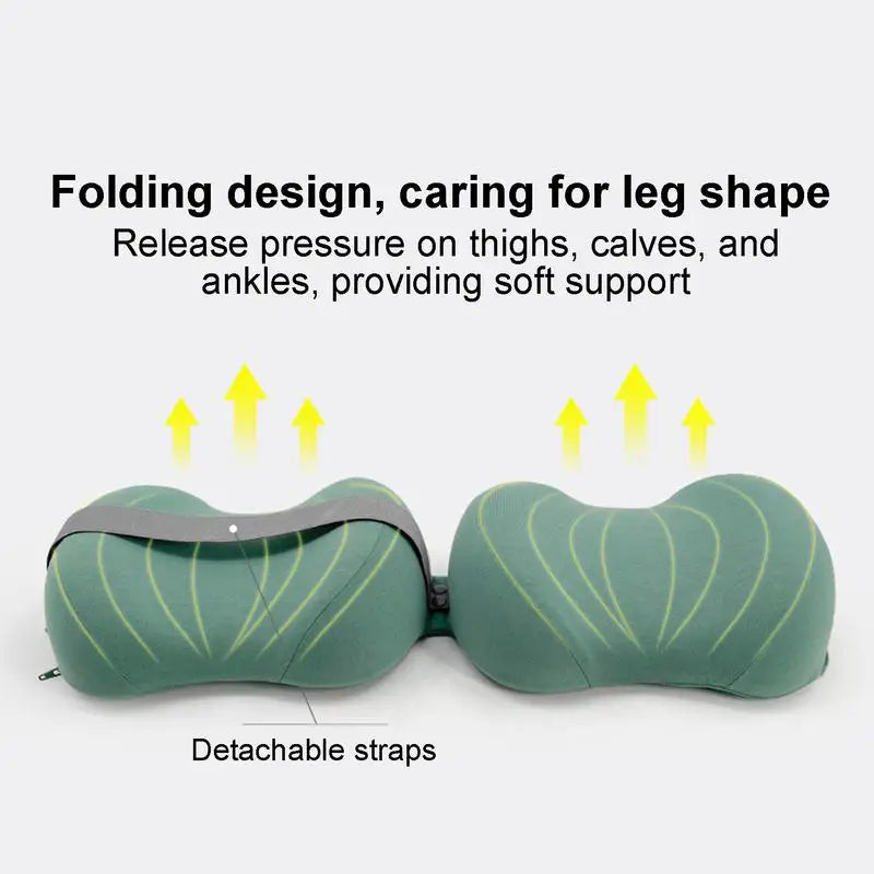 Memory Foam Knee Pillow Leg Pillows For Side Sleeping Ergonomic Between Knee Pillow Washable Cover Leg Positioner For Pregnant