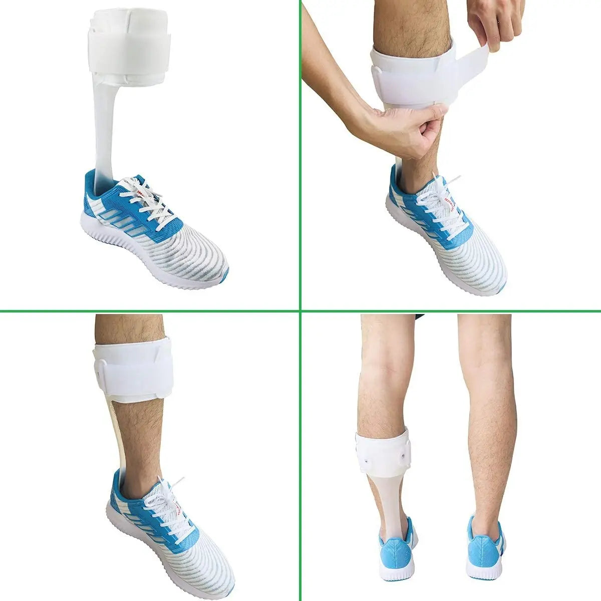 AFO Drop Foot Brace for Walking - Ankle Foot Orthosis Support - Foot Drop Orthotic Brace - Drop Foot Splint - for Men and Women