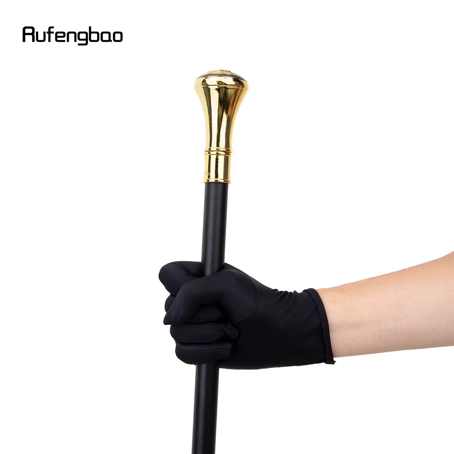 Golden The Middle Ages Sword Cross Totem  Walking Cane Fashion Walking Stick Gentleman Luxury Crosier Knob Walking Stick 93cm