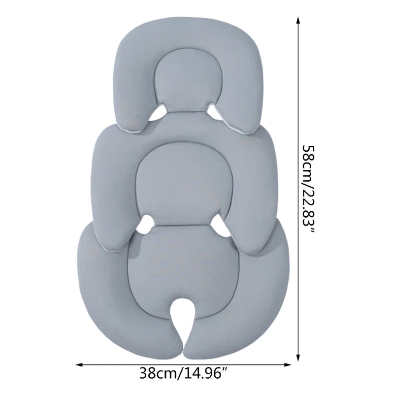 Breathable Baby Insert Universal Baby Pushchair Cushions Functional Paddings Universal Pram Cover for Outdoor Use QX2D