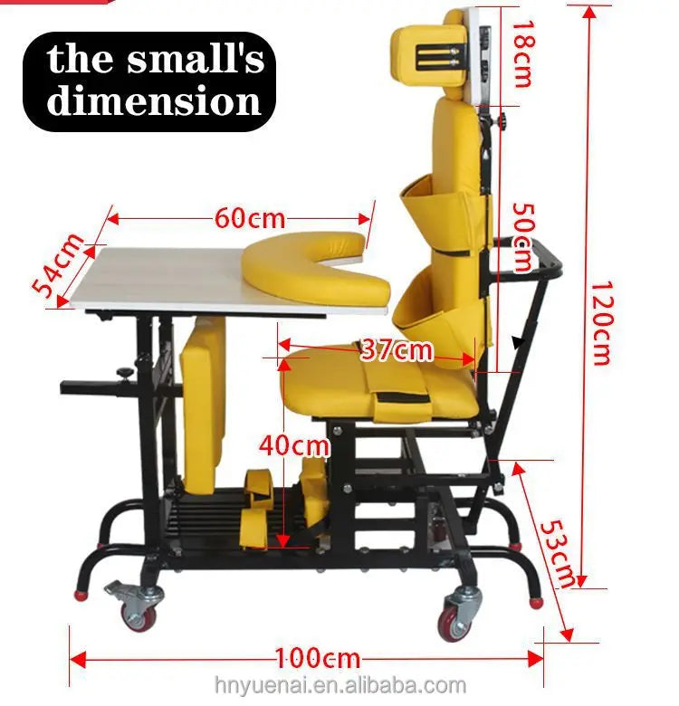 Sitting posture correction chair hemiplegia paraplegia rehabilitation training equipment standing frame for children and adult