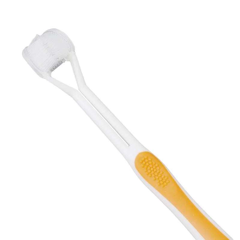 3-Sided Toothbrush Ultrafine Soft Bristle Adult Tooth Brush for Health Special Needs Easier Oral Cleaner Teeth Care