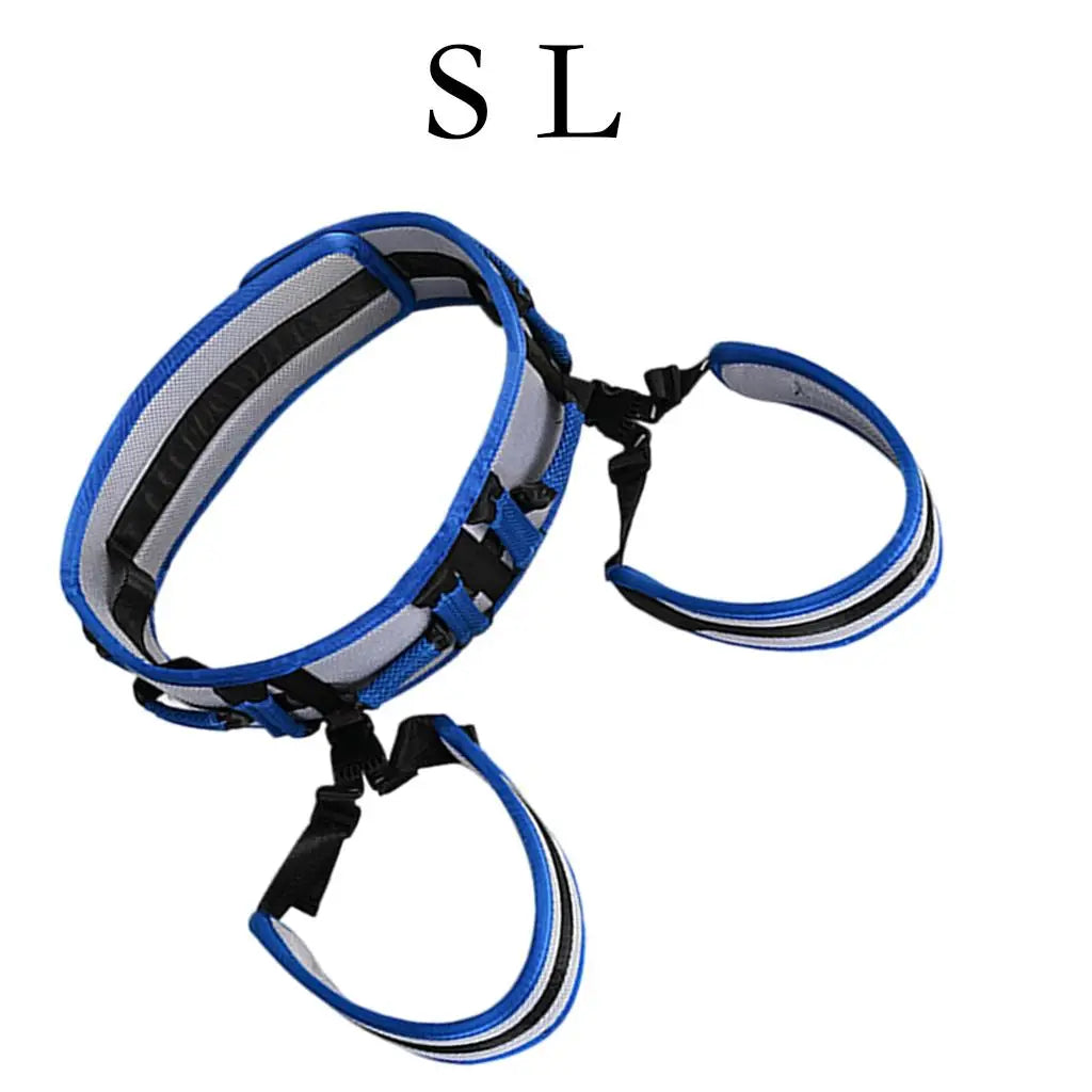 Transfer Gait Belt with Leg Loops Training Device for Disabled