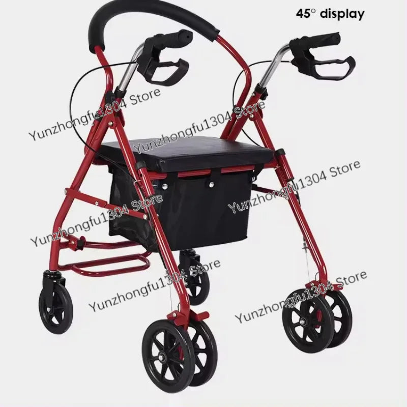 Folding Aluminum Walking Assist Device Machine For Disabled Elderly People Patient Upright Walker Rehabilitation Equipment