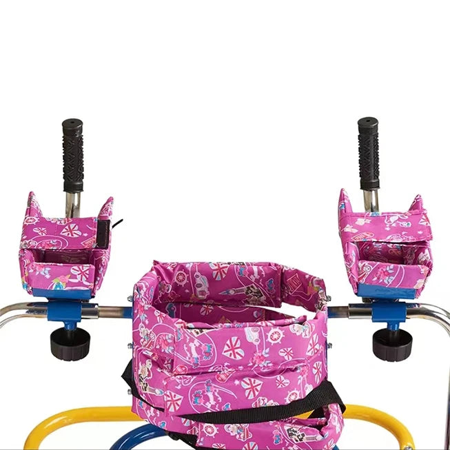 Rehabilitation Anti-rollover Pediatric Cerebral Palsy 30cm Height Adjustable Walkers For Disabled Children