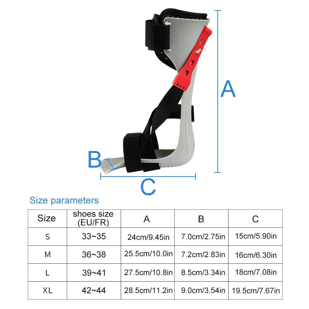 Correction of Stroke Hemiplegia and Ankle Joint Fixation with Foot Drop Orthosis Device for Inversion and Valgus Correction Shoe