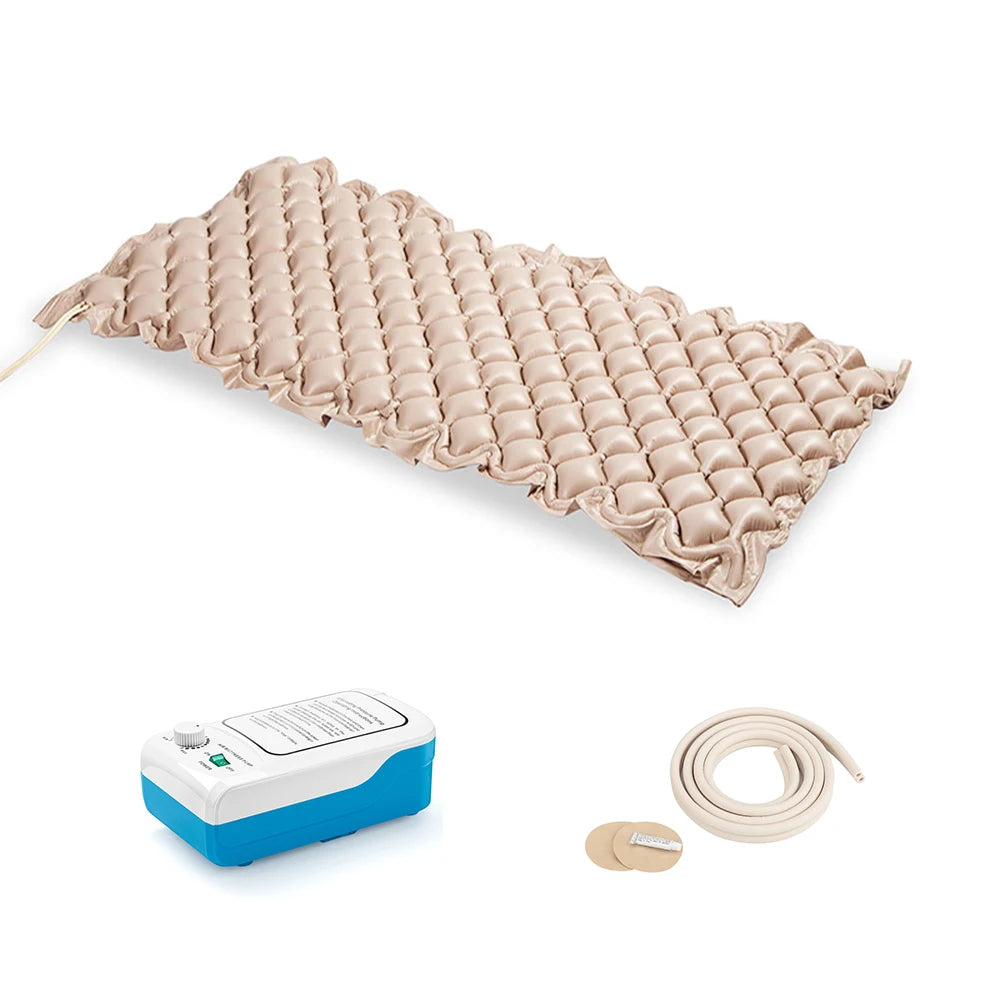 portable anti-sore air bedsore mattress bubble air mattress with pump for hospital bed